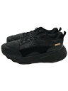 【中古】Hender Scheme◆Hender Scheme/ローカットスニーカー/40/BLK/QN-S-POL【シューズ】