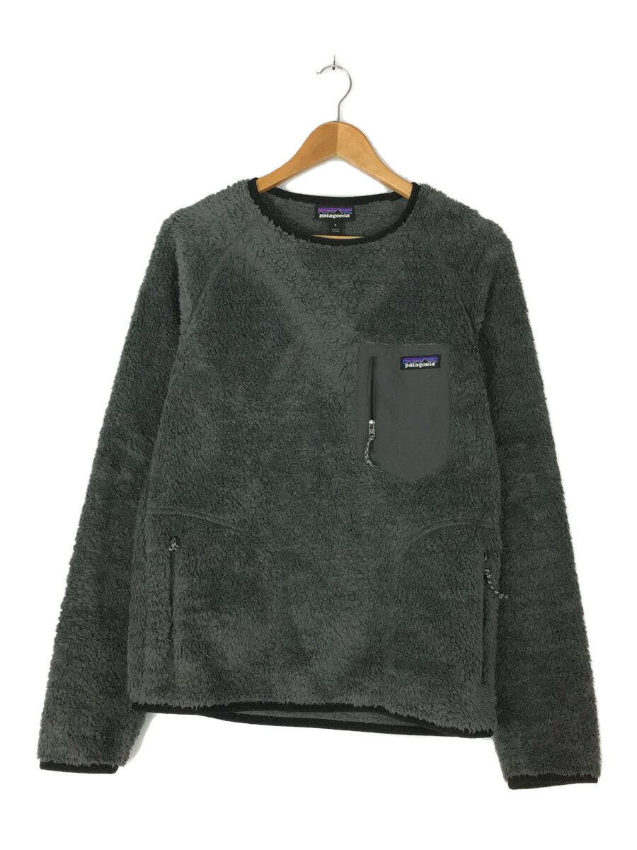 【中古】patagonia◆Los Gatos Fleece Crew/フリースジャケット/S/ウール/グレー/25895FA18【レディースウェア】