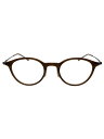 【中古】EYEVAN◆メガネ/--/プラスチック/BRW/CLR/レディース/INE-3003【服飾雑貨他】