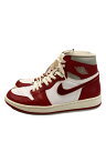 【中古】NIKE◆AIR JORDAN 1_エア ジョーダン 1/29cm/RED【シューズ】(4)