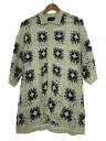 【中古】カーディガン(厚手)/--/コットン/IVO/総柄/22-081-720-1036-2-0【メンズウェア】