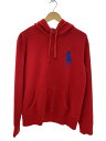 【中古】POLO RALPH LAUREN◆パーカー/M/--/RED【メンズウェア】(4)