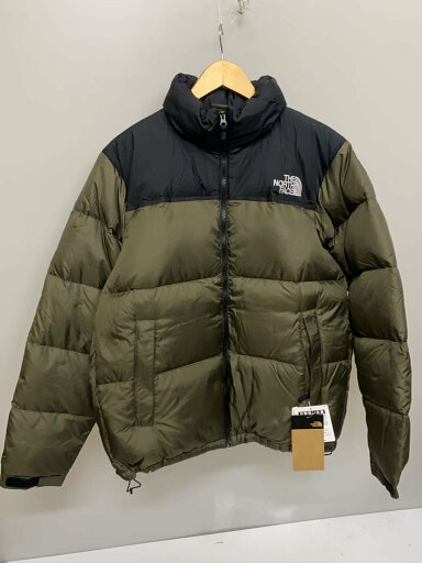 【中古】THE NORTH FACE◆NUPTSE JACKET_ヌプシダウンジャケット/XL/ナイロン/KHK【メンズウェア】 【中古】THE NORTH FACE◆NUPTSE JACKET_ヌプシダウンジャケット/XL/ナイロン/KHK【メンズウェア】