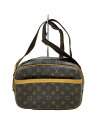 【中古】LOUIS VUITTON◆リポーターPM_モノグラム・キャンバス_BRW/PVC/BRW【バッグ】