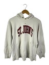 【中古】Champion◆80s/REVERSE WEAVE/ST JOHNS/トリコタグ/L/ホワイト【メンズウェア】