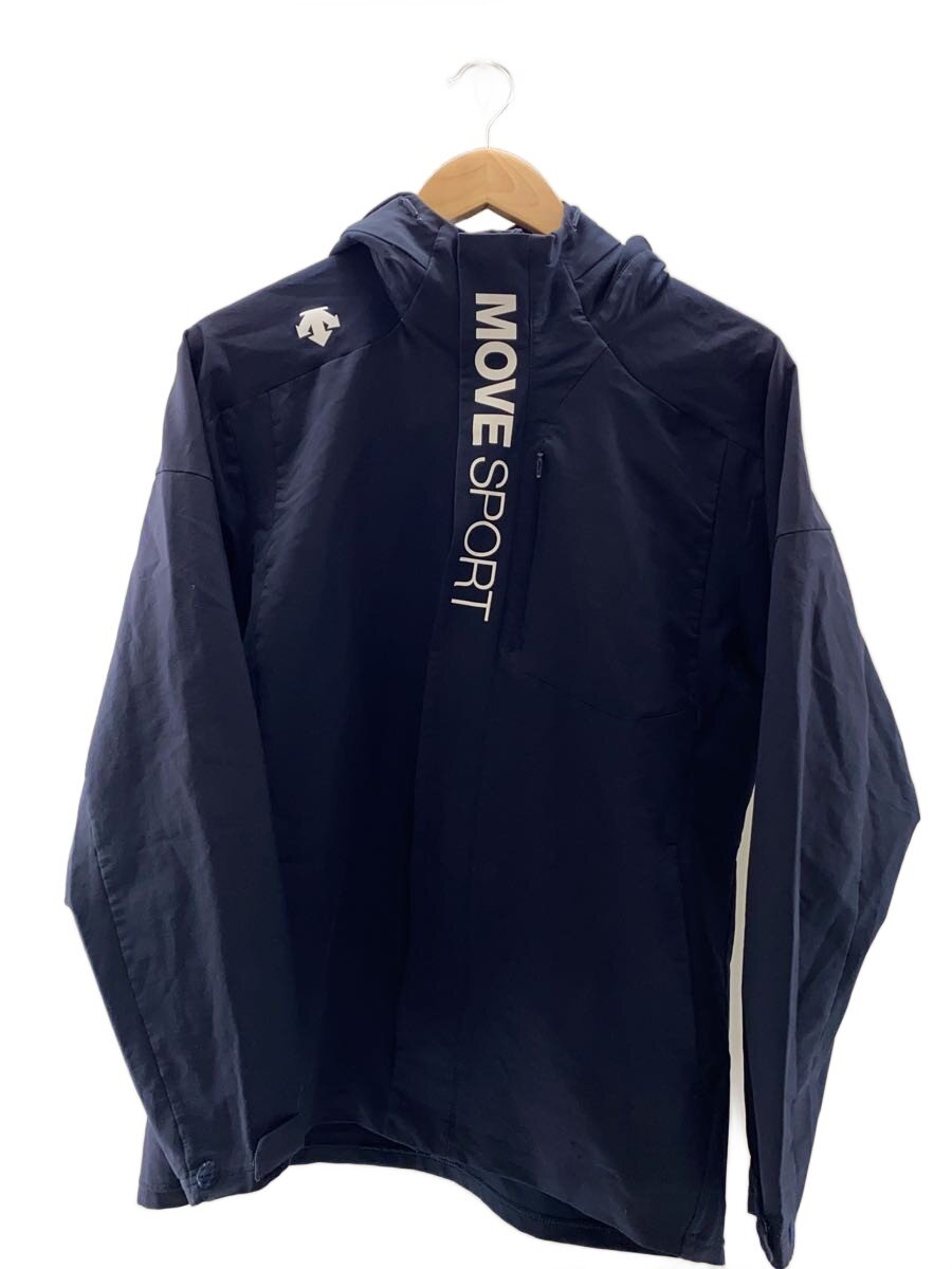 【中古】DESCENTE◆スポーツウェアー/L/NVY/DMMTJF15【スポーツ】