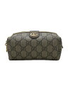 【中古】GUCCI◆ポーチ/BRW/総柄/548394【バッグ】