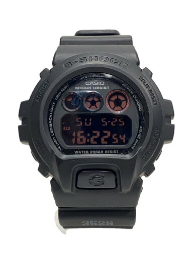 【中古】CASIO◆DW-6900UMS/腕時計/デジタル/ラバー/BLK/BLK【服飾雑貨他】 【中古】CASIO◆DW-6900UMS/腕時計/デジタル/ラバー/BLK/BLK【服飾雑貨他】
