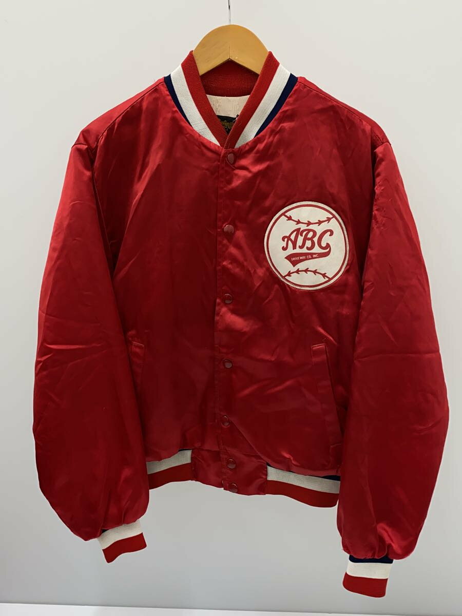 【中古】Swingster◆90sナイロンスタジャン/RED【メンズウェア】