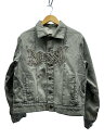 【中古】BLESS U◆Gジャン/L/デニム/GRY【レディースウェア】