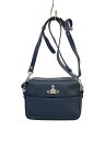 【中古】Vivienne Westwood◆オーブショルダーバッグ/--/NVY/正面汚れ有【バッグ】