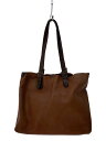 【中古】HALEINE◆トートバッグ/レザー/BRW【バッグ】(4)