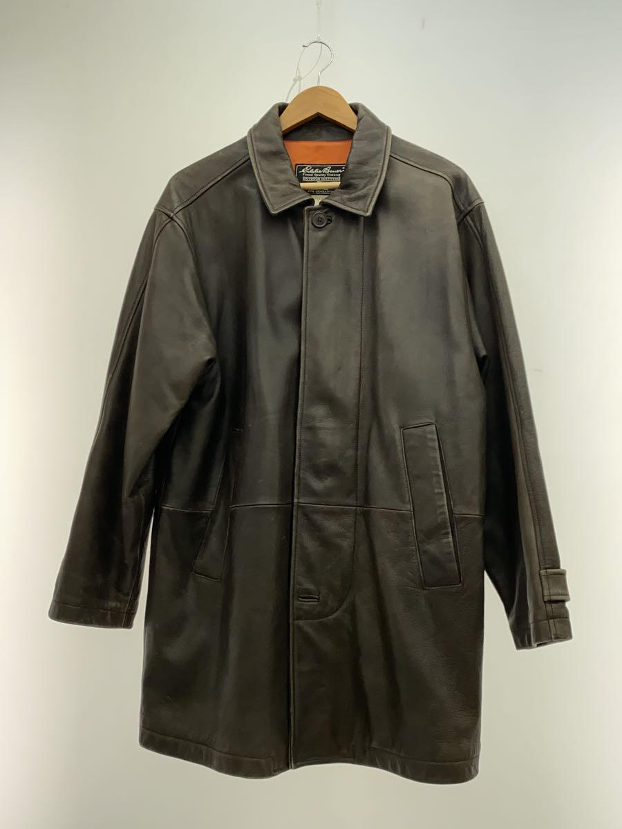 【中古】EDDIE BAUER◆レザージャケッ