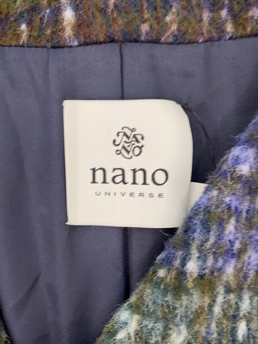 【中古】nano universe◆コート/36/ポリエステル/GRN/総柄/669-0211024【レディースウェア】 jumblestore-37943408 2nd STREET 楽天市場店 サンプル画像3
