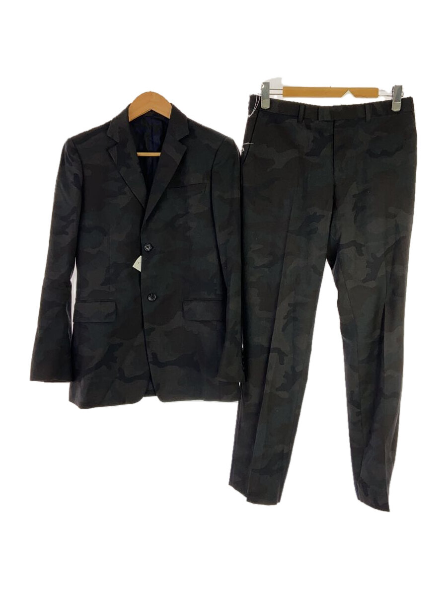 【中古】Soe◆セットアップ/O/ウール/GRY/カモフラ/1874-40-002【メンズウェア】