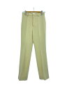 【中古】AURALEE◆21AW TENSE WOOL DOUBLE CLOTH SLACKS/ボトム/1/ウール/IVO/A21AP05WP【レディースウェア】