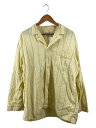 【中古】PLEETWAY/長袖シャツ/--/コットン/YLW/ストライプ【メンズウェア】(4)
