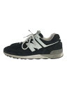 【中古】NEW BALANCE◆ニューバランス/M576KGS/US8/BLK/イングランド製【シューズ】