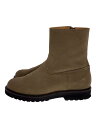 【中古】BEAUTY&YOUTH UNITED ARROWS◆サイドゴアブーツ/27cm/BEG/スウェード/1431-699-8992//【シューズ】