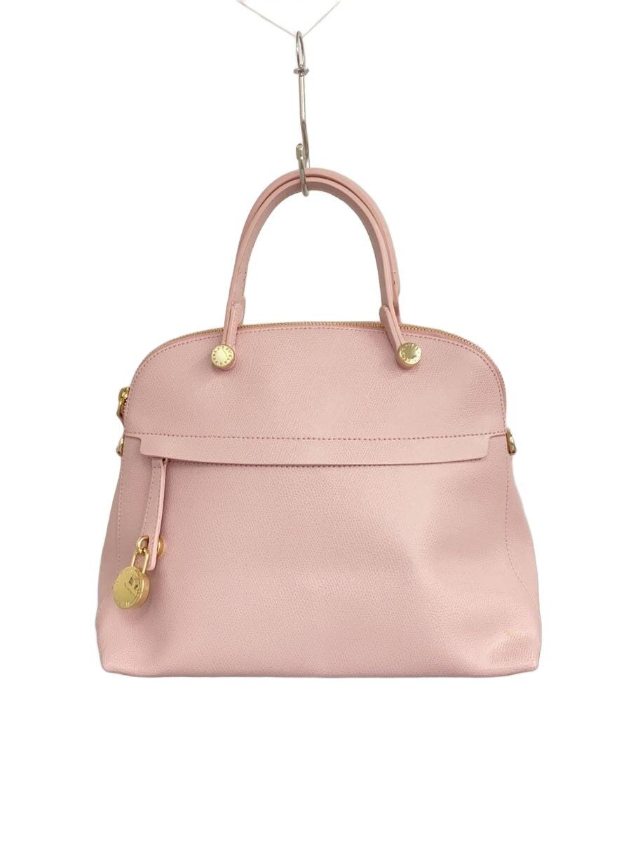 【中古】FURLA◆トートバッグ/--/PNK/�