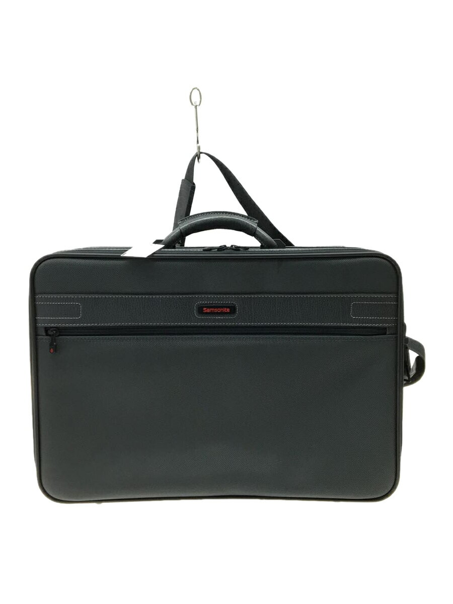 【中古】SAMSONITE◆バッグ/--/GRY/無地/