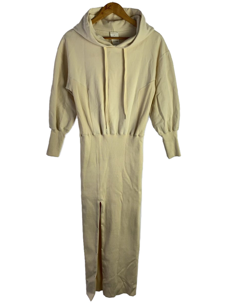 【中古】ROSARYMOON◆長袖ワンピース/FREE/コットン/BEG/20RF-3231【レディースウェア】