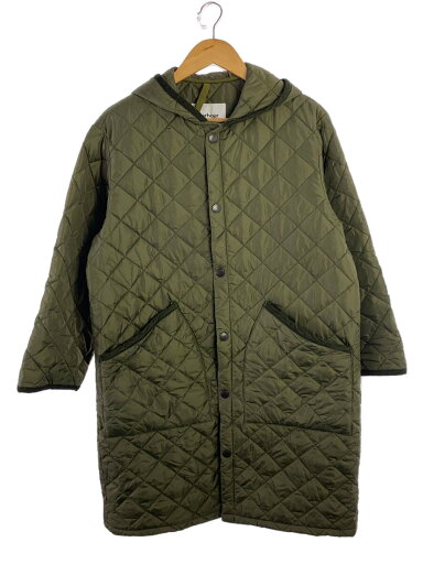 【中古】Barbour◆キルティングジャケット/32/ポリエステル/GRN/無地/2002191/HOODED LIDDESDALE【レディースウェア】 【中古】Barbour◆キルティングジャケット/32/ポリエステル/GRN/無地/2002191/HOODED LIDDESDALE【レディースウェア】
