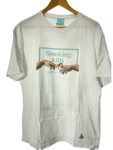 【中古】#FR2◆Tシャツ/L/コットン/WHT【メンズウェア】 【中古】#FR2◆Tシャツ/L/コットン/WHT【メンズウェア】