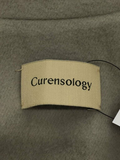 【中古】Curensology◆コート/FREE/ウール/BEG【レディースウェア】
