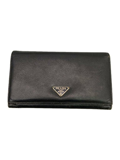 【中古】PRADA◆長財布/--/BLK/メンズ【服飾雑貨他】 【中古】PRADA◆長財布/--/BLK/メンズ【服飾雑貨他】