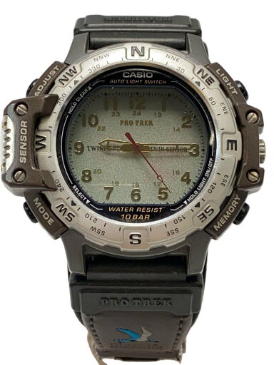 【中古】CASIO◆PROTREK/クォーツ腕時計/アナログ/PRT-50BLJ/ベルトループ破損/プロトレック【服飾雑貨他】 【中古】CASIO◆PROTREK/クォーツ腕時計/アナログ/PRT-50BLJ/ベルトループ破損/プロトレック【服飾雑貨他】
