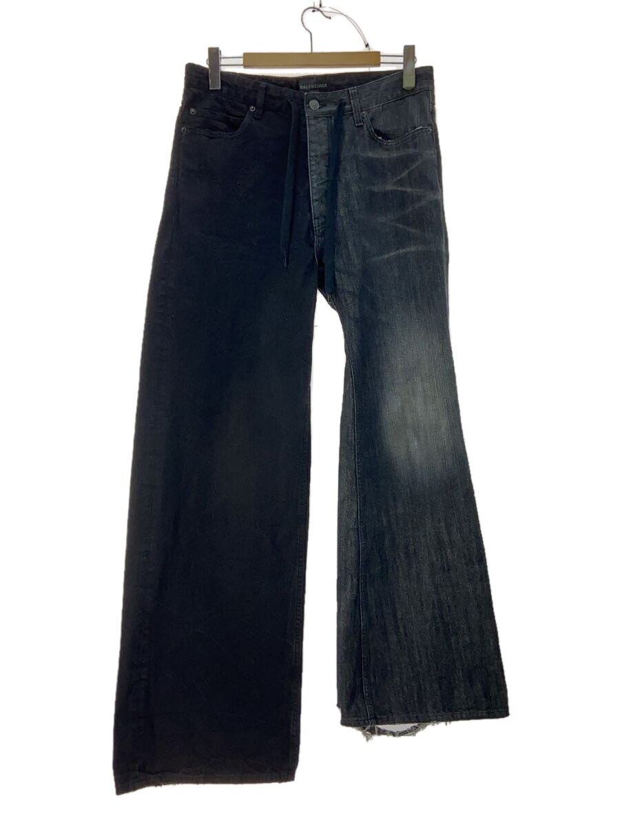 BALENCIAGA◆FIFTY-FIFTY/ボトム/S/コットン/BLK/793766