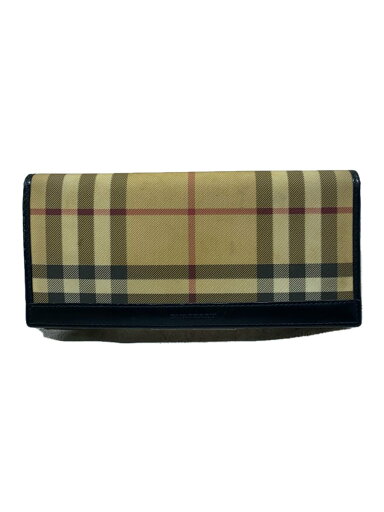 【中古】BURBERRY LONDON◆長財布/PVC/BEG/レディース【服飾雑貨他】 【中古】BURBERRY LONDON◆長財布/PVC/BEG/レディース【服飾雑貨他】