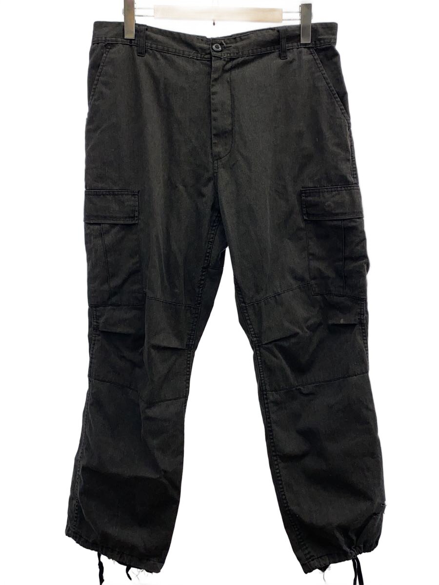 Rakuten - 【中古】MILITARY◆後染め/カーゴパンツ/L/--/BLK【メンズウェア】