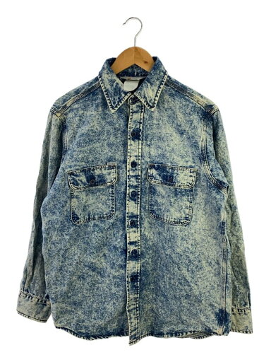 【中古】Carhartt◆長袖シャツ/--/インディゴ/無地/デニム【メンズウェア】 【中古】Carhartt◆長袖シャツ/--/インディゴ/無地/デニム【メンズウェア】