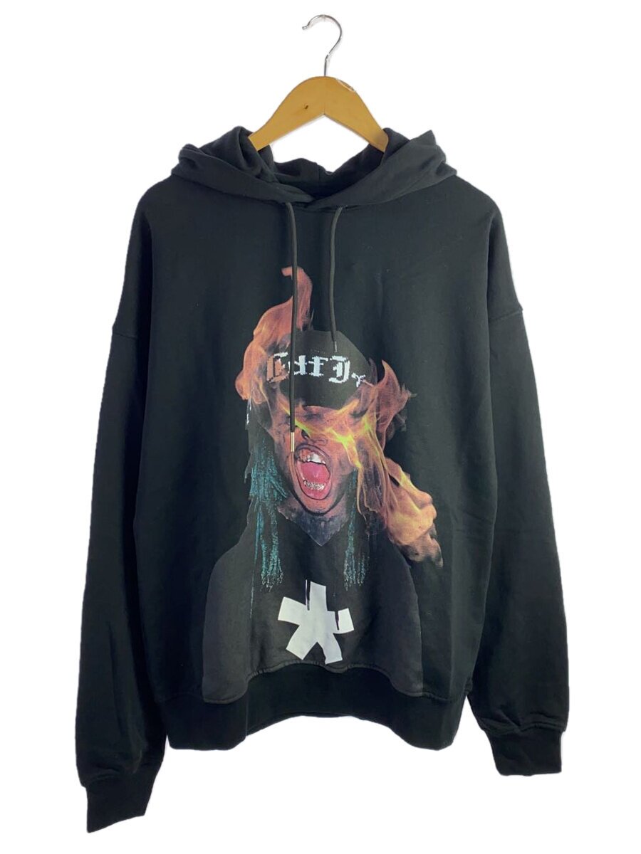 【中古】COMME DES FUCKDOWN/パーカー/L/コットン/BLK//【メンズウェア】