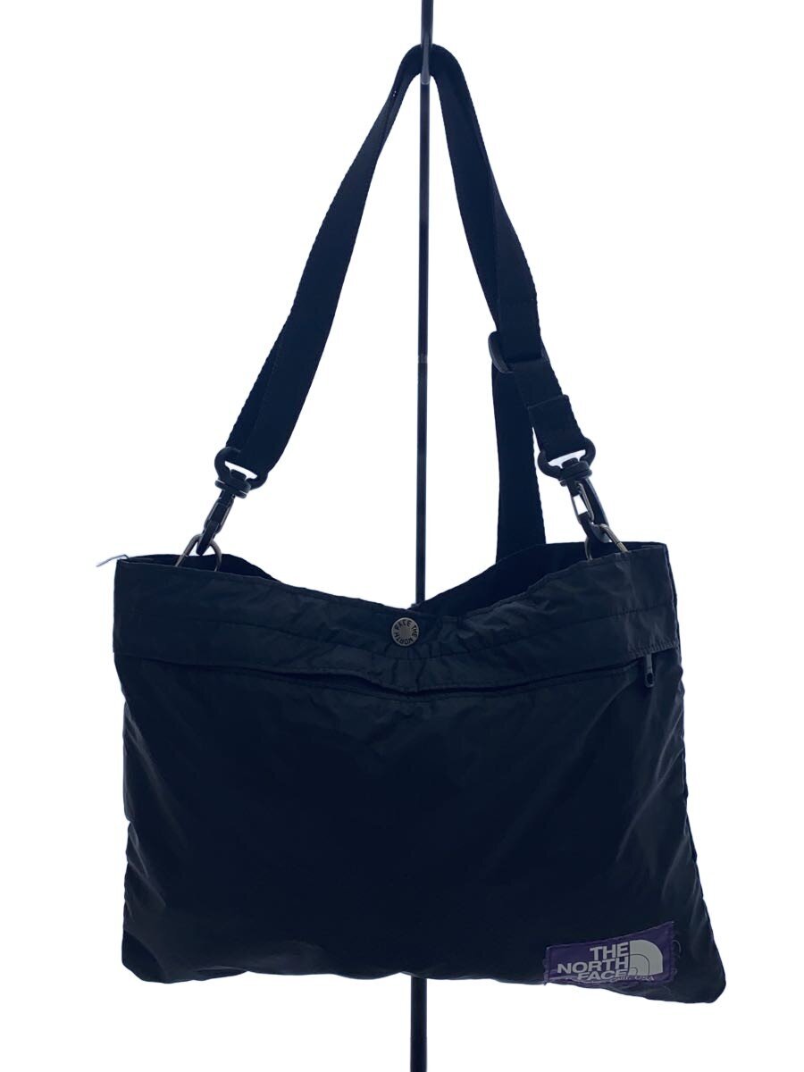 【中古】THE NORTH FACE PURPLE LABEL◆Lightweight Shoulder Bag/ショルダーバッグ/ナイロン/ブラック/NN7712N【バッグ】