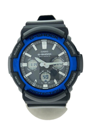 【中古】CASIO◆ソーラー腕時計・G-SHOCK/デジアナ/ラバー/BLK【服飾雑貨他】 【中古】CASIO◆ソーラー腕時計・G-SHOCK/デジアナ/ラバー/BLK【服飾雑貨他】