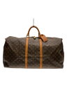 【中古】LOUIS VUITTON◆キーポル60_モノグラム・キャンバス_BRW/PVC/BRW【バッグ】