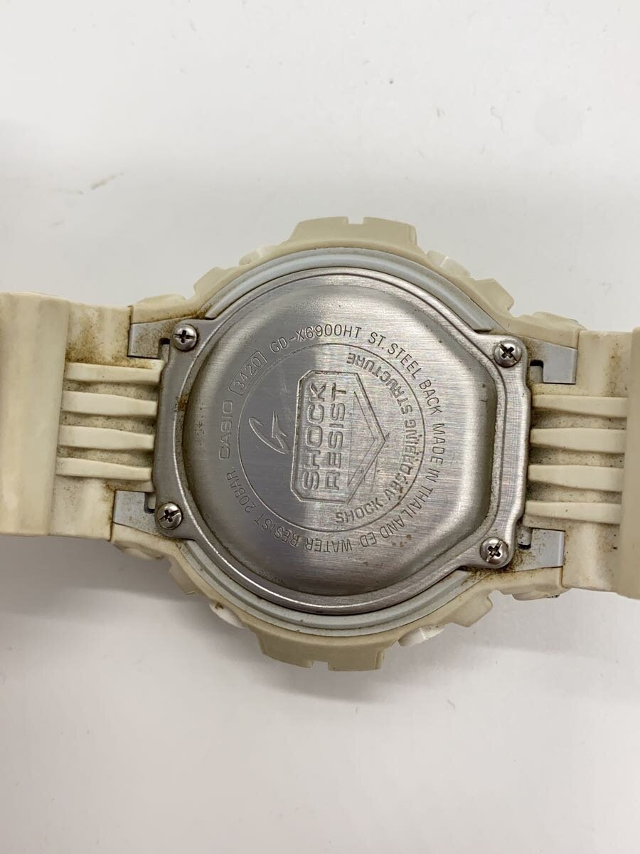 【中古】CASIO◆クォーツ腕時計・G-SHOCK/デジタル/ホワイト//【服飾雑貨他】 3