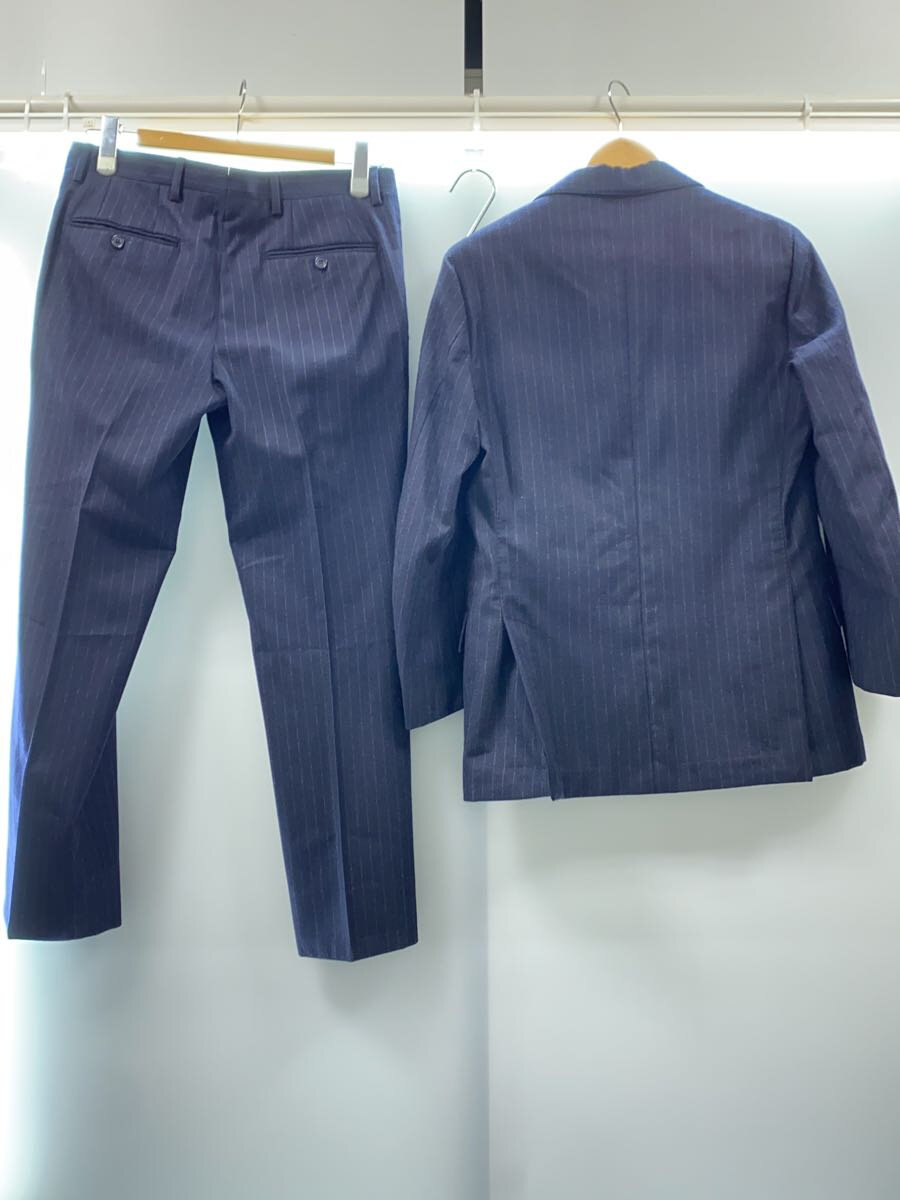 メンズ　ファッション　ユニフォーム　バー イタリア製 大きい ピーク カラー ボタン ダウン シワ 防止 スリムフィット カジュアル レトロ 文学 ヤッピー 長袖 ストライプシャツ