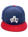 【中古】NEW ERA◆キャップ/FREE/ウール/NVY/メンズ/208824 22365【服飾雑貨他】