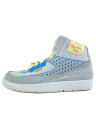【中古】NIKE◆AIR JORDAN 2 RETRO SP_エア ジョーダン 2 レトロ スペシャル/25.5cm/GRY【シューズ】(4)