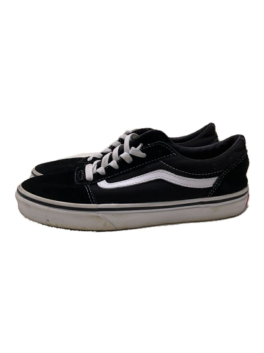 【中古】VANS◆ローカットスニーカー/24cm/BLK/500714【シューズ】