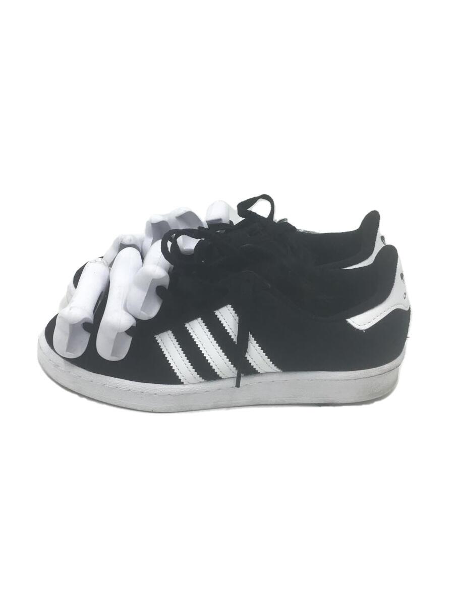 【中古】adidas◆デッキシューズ/24cm/BLK/スウェード/HQ4493【シューズ】