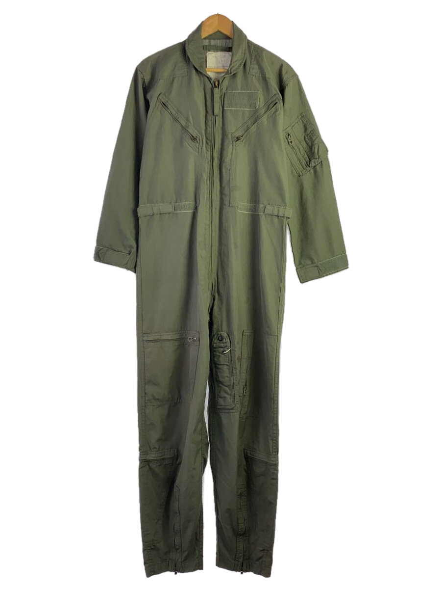 【中古】US.ARMY◆80s/CWU-27P/オールインワン/42/コットン/GRN/無地【メンズウェア】