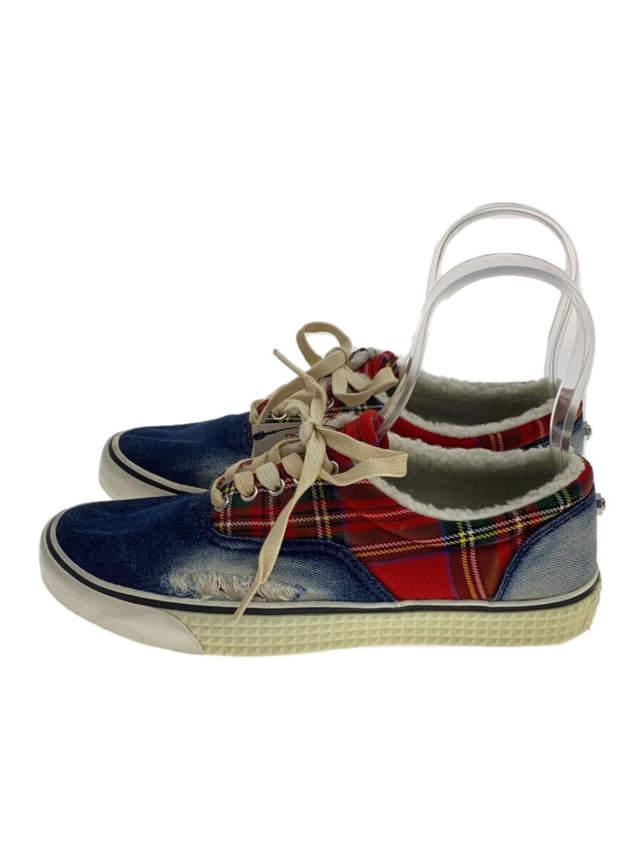 【中古】DIESEL◆ローカットスニーカー/26.5cm/IDG/デニム【シューズ】