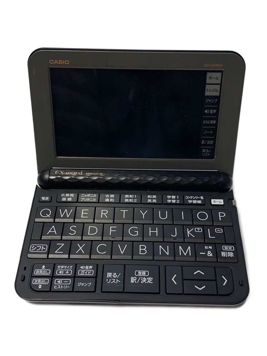【中古】CASIO◆電子辞書 エクスワード XD-Z4800BK [ブラック]//【家電・ビジュアル・オーディオ】