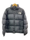 【中古】THE NORTH FACE◆NUPTSE JACKET_ヌプシジャケット/M/ナイロン/BLK【メンズウェア】