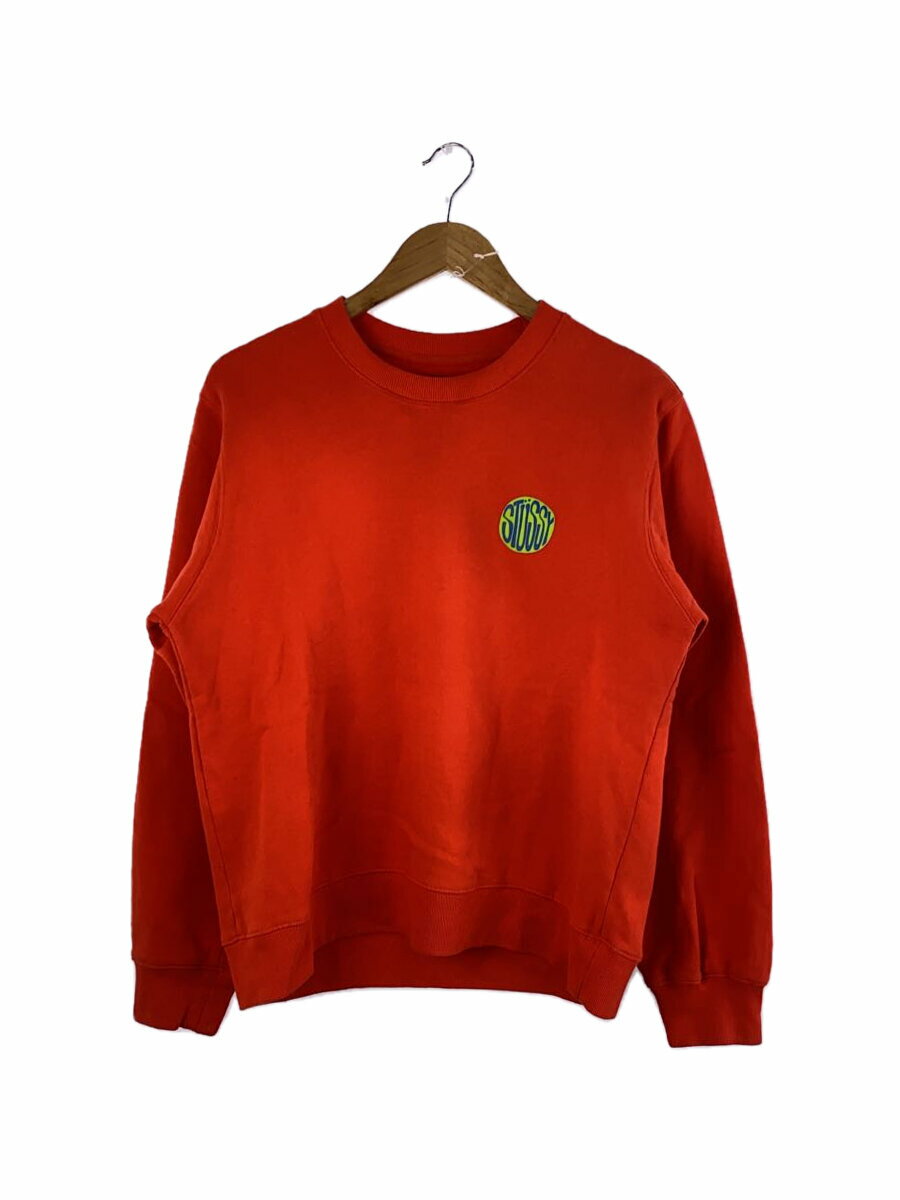 【中古】STUSSY◆スウェット/M/コットン/ORN【メンズウェア】
